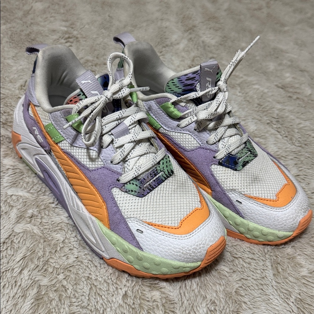 RS PUMA Colorful Athletic Sneakers